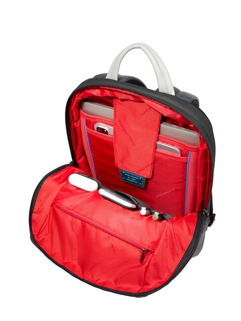 URBAN Sac à dos en cuir pour ordinateur portable 15,6 pouces gris - Sacs à dos pour ordinateur portable