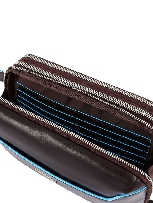 BLUE SQUARE Pochette en cuir organisée ACAJOU - Étui pour tablette & Organiseur