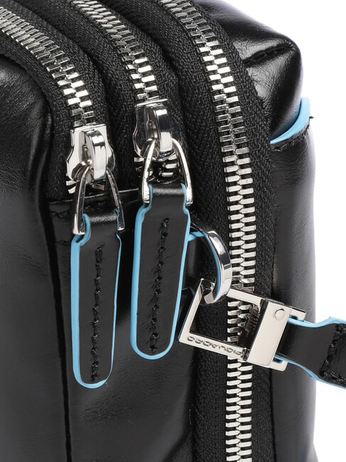 BLUE SQUARE Pochette en cuir organisée Noir - Étui pour tablette & Organiseur