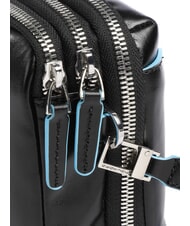 PIQUADRO BLUE SQUARE Pochette en cuir organisée Noir - Étui pour tablette & Organiseur - 3