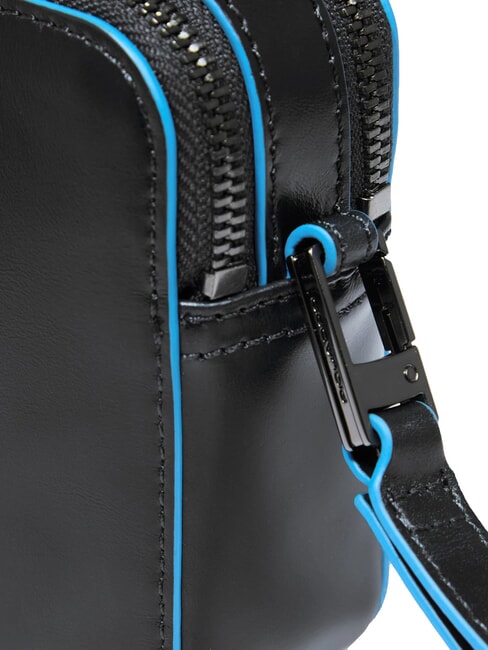 BLUE SQUARE Pochette en cuir Noir - Sacs pour Femme