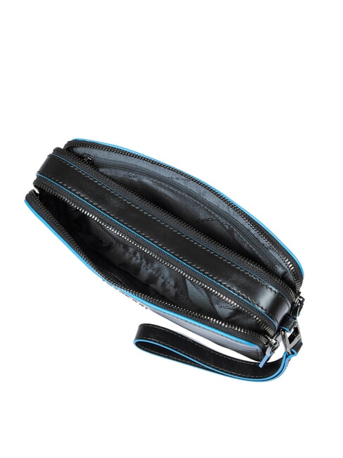 BLUE SQUARE Pochette en cuir Noir - Sacs pour Femme