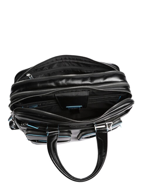 BLUE SQUARE Porte-documents pour ordinateur portable 15" en cuir Noir - Porte Documents Travail