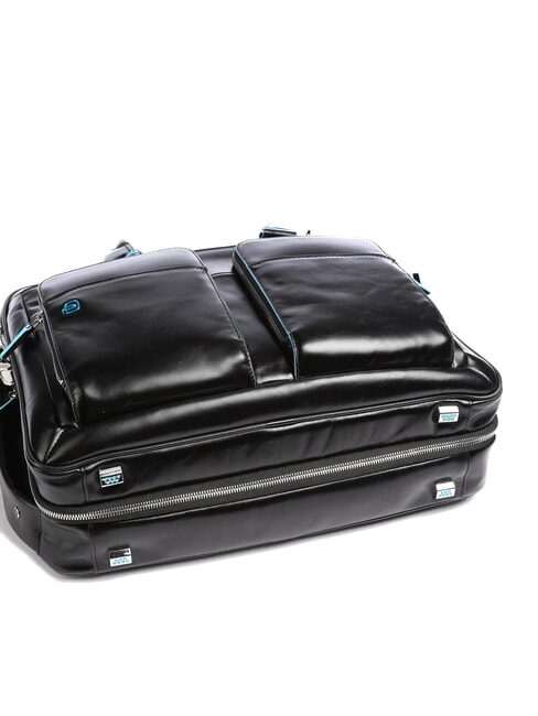 BLUE SQUARE Porte-documents pour ordinateur portable 15" en cuir Noir - Porte Documents Travail