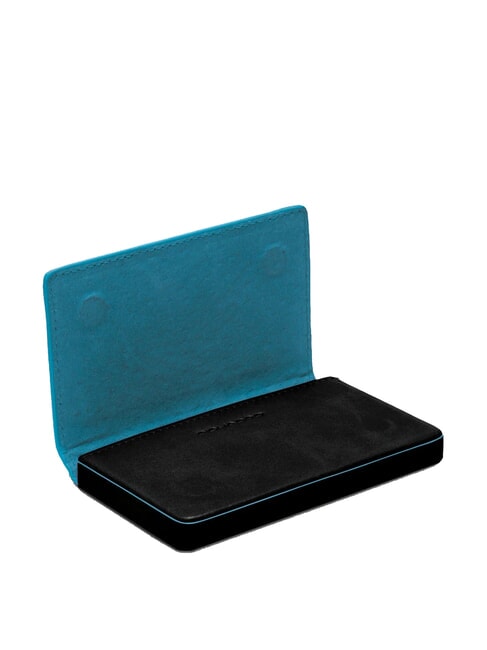 BLUE SQUARE Porte-cartes de visite en cuir Noir - Étui pour tablette & Organiseur