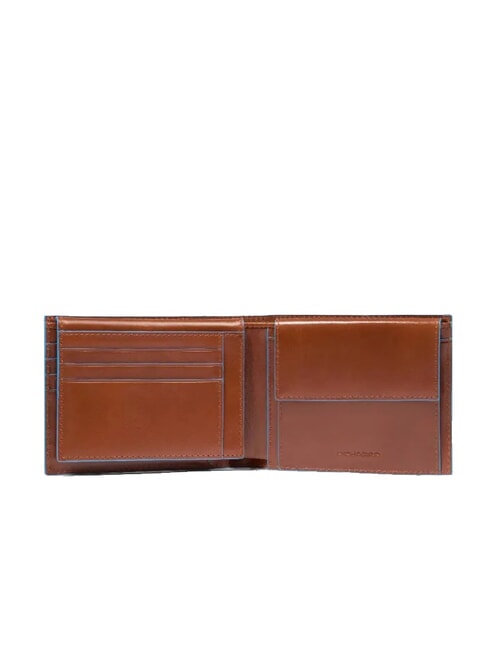Portefeuille Ligne BLUE SQUARE, en cuir MARRON - Portefeuilles Homme