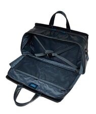 PIQUADRO BLUE SQUARE sac de voyage en cuir Noir - Sacs de voyage - 4