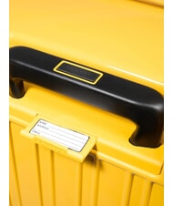PIQUADRO POP Grand chariot jaune - Valises Rigides - 5