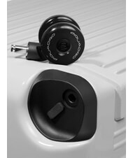 PIQUADRO POP Grand chariot blanc - Valises Rigides - 6