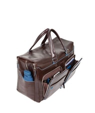 PIQUADRO BLUE SQUARE Sac de voyage en cuir, support pour ordinateur portable 15 pouces - Sacs de voyage