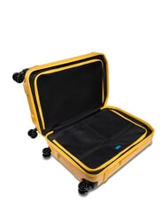 PIQUADRO POP Chariot moyen jaune - Valises Rigides - 2