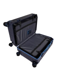PIQUADRO ALU BLUE SQUARE Chariot moyen - Valises Rigides