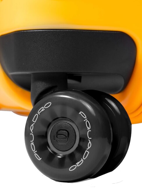 POP Chariot à bagages à main jaune - Valises cabine