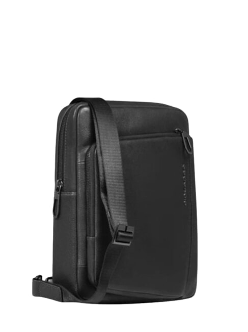 CRONUS Étui en cuir pour iPad Noir - Sacs en Bandoulières pour Homme