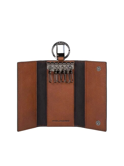 BLACK SQUARE &Eacute;tui &agrave; cl&eacute;s en cuir avec 6 crochets CUIR - Porte-cl&eacute;s