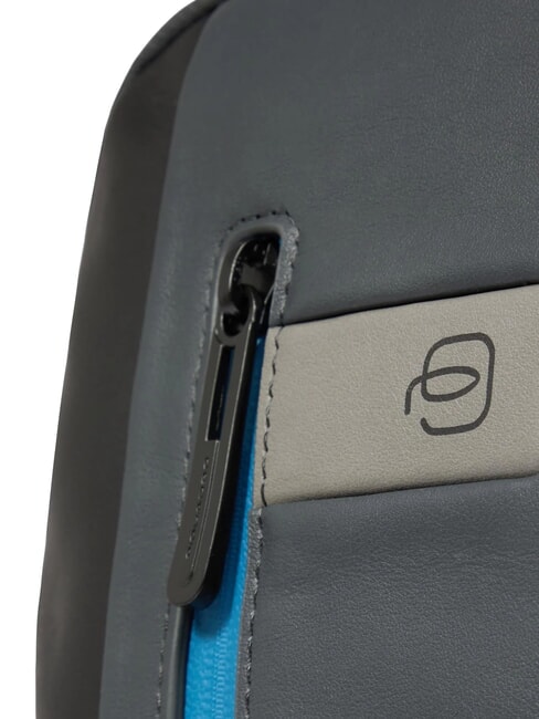 URBAN Sac à dos à une bandoulière avec support pour iPad®mini gris noir - Sacs en Bandoulières pour Homme