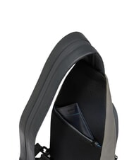 PIQUADRO URBAN Sac à dos à une bandoulière avec support pour iPad®mini gris noir - Sacs en Bandoulières pour Homme - 6