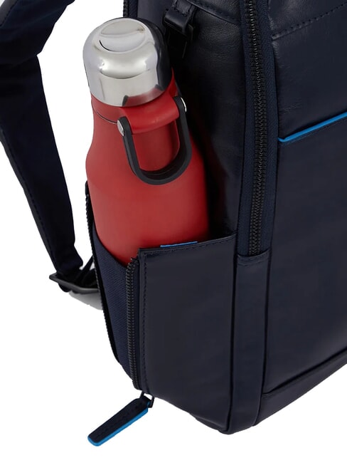 B2 REVAMP Sac à dos en cuir pour ordinateur portable 14 pouces bleu - Sacs à dos pour ordinateur portable