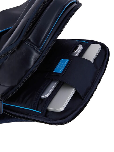 B2 REVAMP Sac à dos en cuir pour ordinateur portable 14 pouces bleu - Sacs à dos pour ordinateur portable