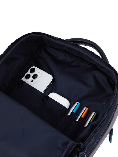 B2 REVAMP Sac à dos en cuir pour ordinateur portable 14 pouces bleu - Sacs à dos pour ordinateur portable