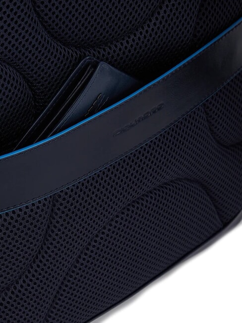 B2 REVAMP Sac à dos en cuir pour ordinateur portable 14 pouces bleu - Sacs à dos pour ordinateur portable