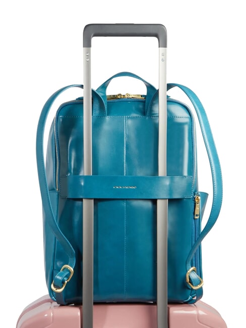 BLUE SQUARE  Sac à dos pour ordinateur portable 14 pouces, en cuir indice d'octane 3 - Sacs à dos pour ordinateur portable