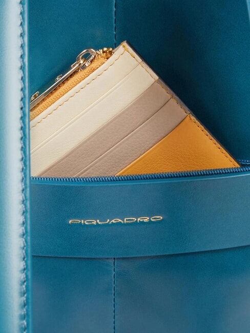 BLUE SQUARE  Sac à dos pour ordinateur portable 14 pouces, en cuir indice d'octane 3 - Sacs à dos pour ordinateur portable