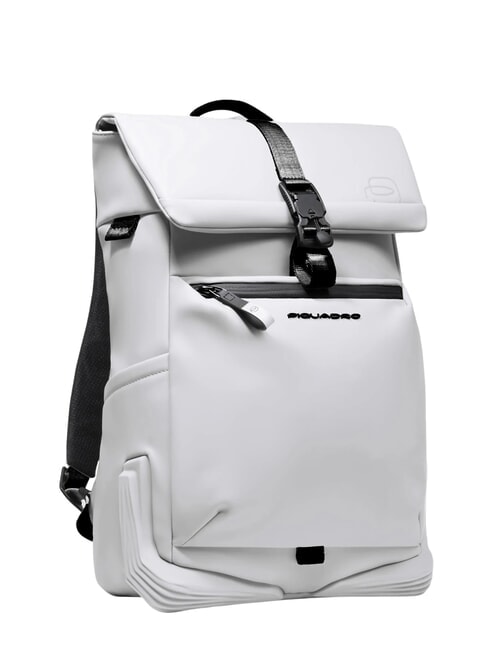 CORNER SPECIALE GOMMATO Sac à dos à enroulement, support pour ordinateur portable 14" blanc - Sacs à dos pour ordinateur portable