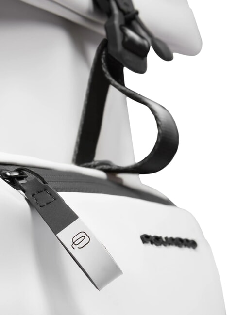 CORNER SPECIALE GOMMATO Sac à dos à enroulement, support pour ordinateur portable 14" blanc - Sacs à dos pour ordinateur portable