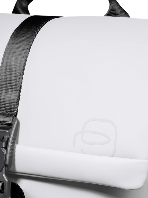 CORNER SPECIALE GOMMATO Sac à dos à enroulement, support pour ordinateur portable 14" blanc - Sacs à dos pour ordinateur portable