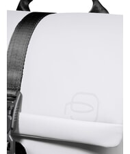 PIQUADRO CORNER SPECIALE GOMMATO Sac à dos à enroulement, support pour ordinateur portable 14" blanc - Sacs à dos pour ordinateur portable - 5