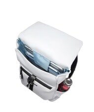 PIQUADRO CORNER SPECIALE GOMMATO Sac à dos à enroulement, support pour ordinateur portable 14" blanc - Sacs à dos pour ordinateur portable - 6