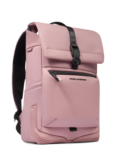 CORNER SPECIALE GOMMATO Sac à dos à enroulement, support pour ordinateur portable 14" ROSA - Sacs à dos pour ordinateur portable