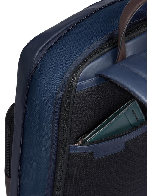 HARPER Sac à dos extensible pour ordinateur portable 14 pouces bleu/marron foncé - Sacs à dos pour ordinateur portable