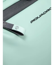 PIQUADRO CORNER SPECIALE GOMMATO Sac à dos roll-top pour ordinateur portable 15,6" VERT - Sacs à dos pour ordinateur portable - 5