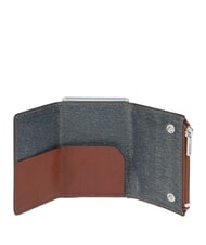 PIQUADRO BLACK SQUARE syst&egrave;me coulissant pour porte-cartes CUIR - Portefeuilles Homme - 2