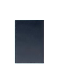 PIQUADRO BLUE SQUARE Portefeuille vertical en cuir bleu - Portefeuilles Homme - 3