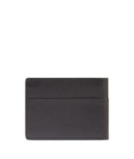 PIQUADRO HARPER Portefeuille en cuir pour homme Noir - Portefeuilles Homme - 3