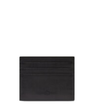 PIQUADRO HARPER porte-cartes en cuir plat Noir - Portefeuilles Homme - 2