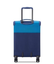 DELSEY BROCHANT 3 trolley extensible pour bagage à main bleu de mer - Valises cabine - 4