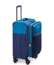 DELSEY BROCHANT 3 trolley extensible pour bagage à main bleu de mer - Valises cabine - 5