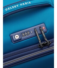 DELSEY BROCHANT 3 trolley extensible pour bagage à main bleu de mer - Valises cabine - 6