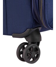 DELSEY BROCHANT 3 trolley extensible pour bagage à main bleu de mer - Valises cabine - 7