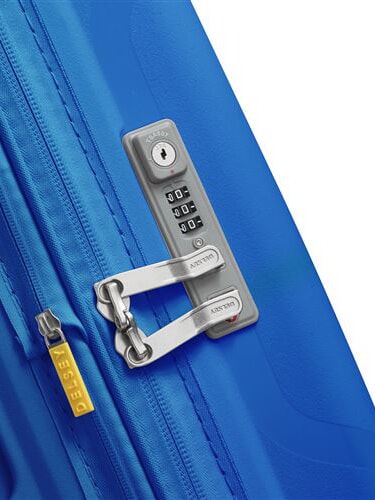 CLAVEL MR  Chariot moyen, extensible glace bleue - Valises Rigides