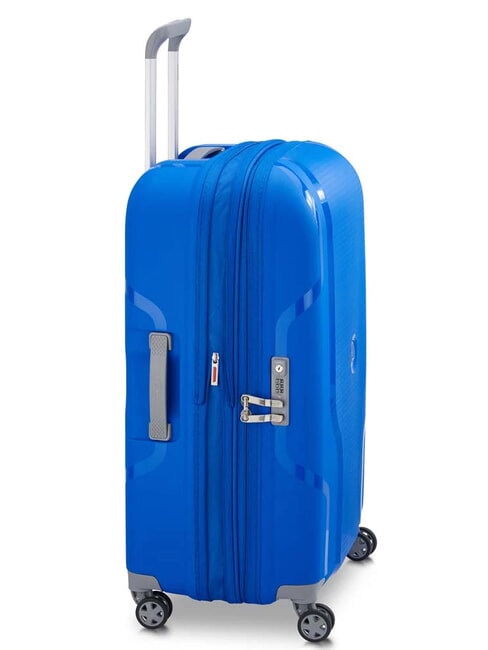 CLAVEL MR  Chariot moyen, extensible glace bleue - Valises Rigides