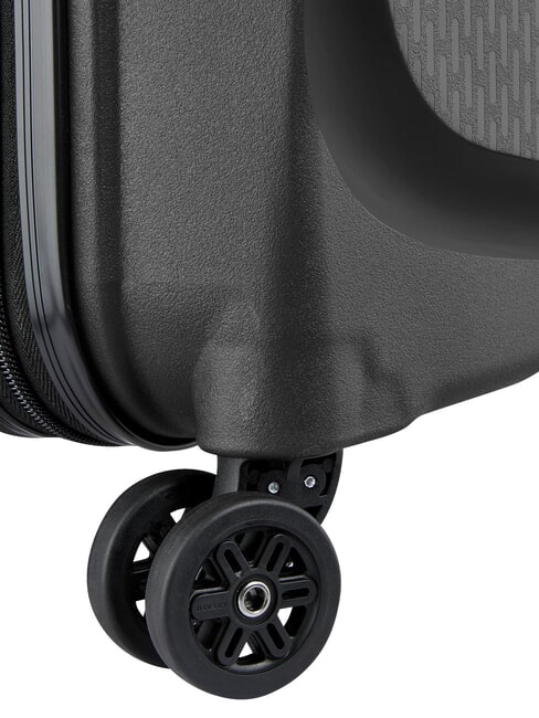 BELMONT PLUS MR Chariot &agrave; bagages &agrave; main Noir - Valises cabine