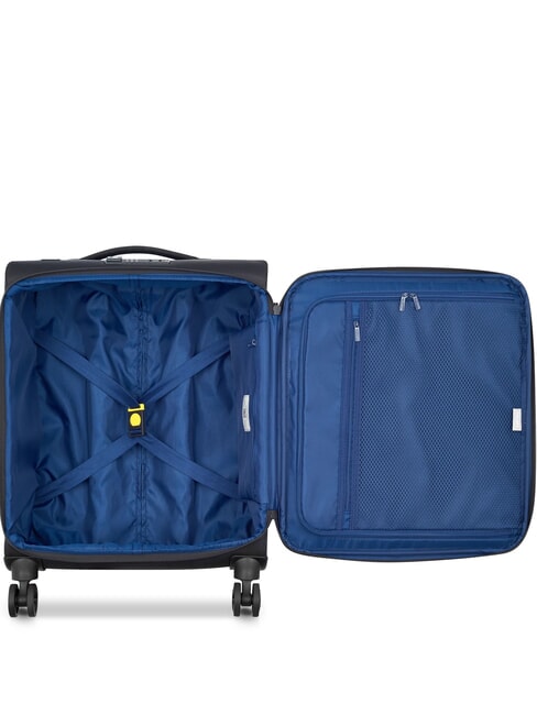 BROCHANT 3 Chariot &agrave; bagages &agrave; main noir profond - Valises cabine