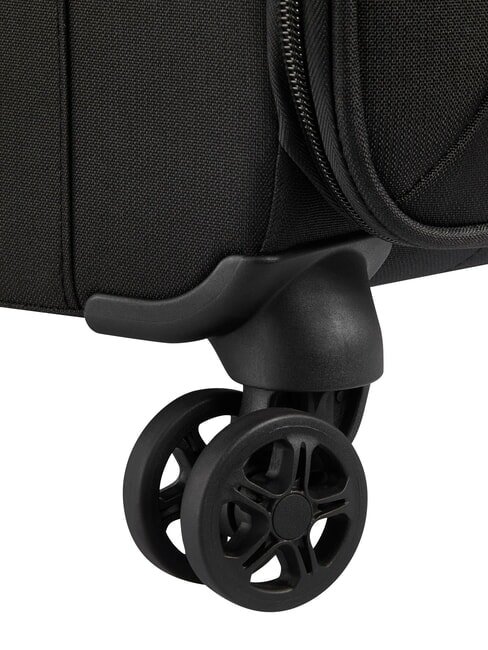 BROCHANT 3 Chariot &agrave; bagages &agrave; main noir profond - Valises cabine