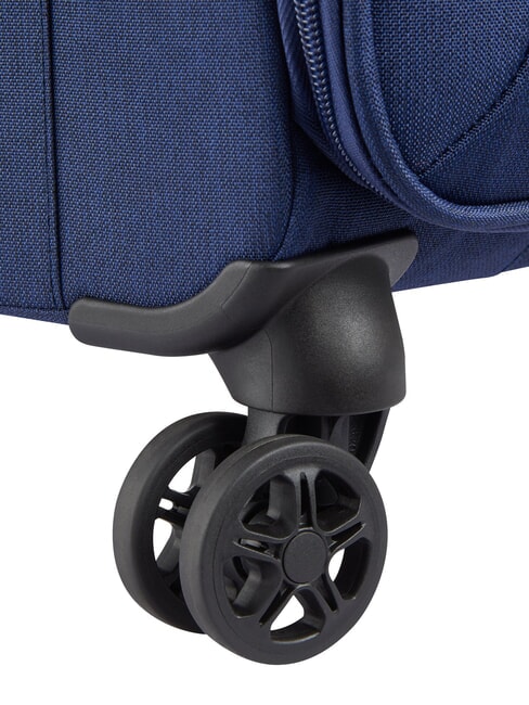 BROCHANT 3 Chariot &agrave; bagages &agrave; main bleu de mer - Valises cabine