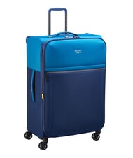 DELSEY BROCHANT 3 Grand chariot extensible bleu de mer - Valises Rigides - 3